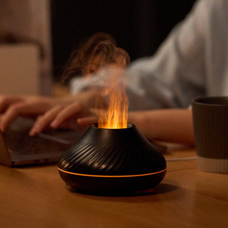 Smoke Effect Aroma Diffuser – Black 130ml - Image 13