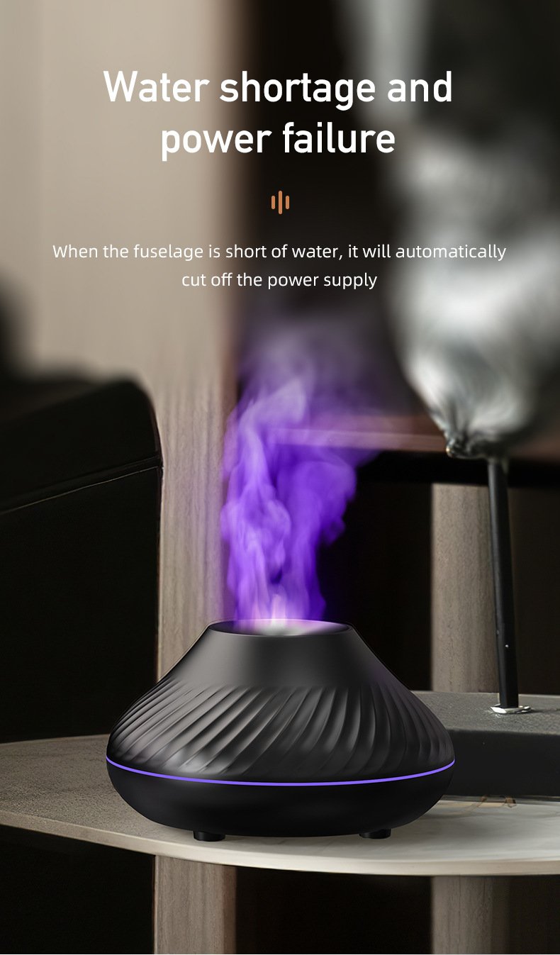 Smoke Effect Aroma Diffuser – Black 130ml - Image 5