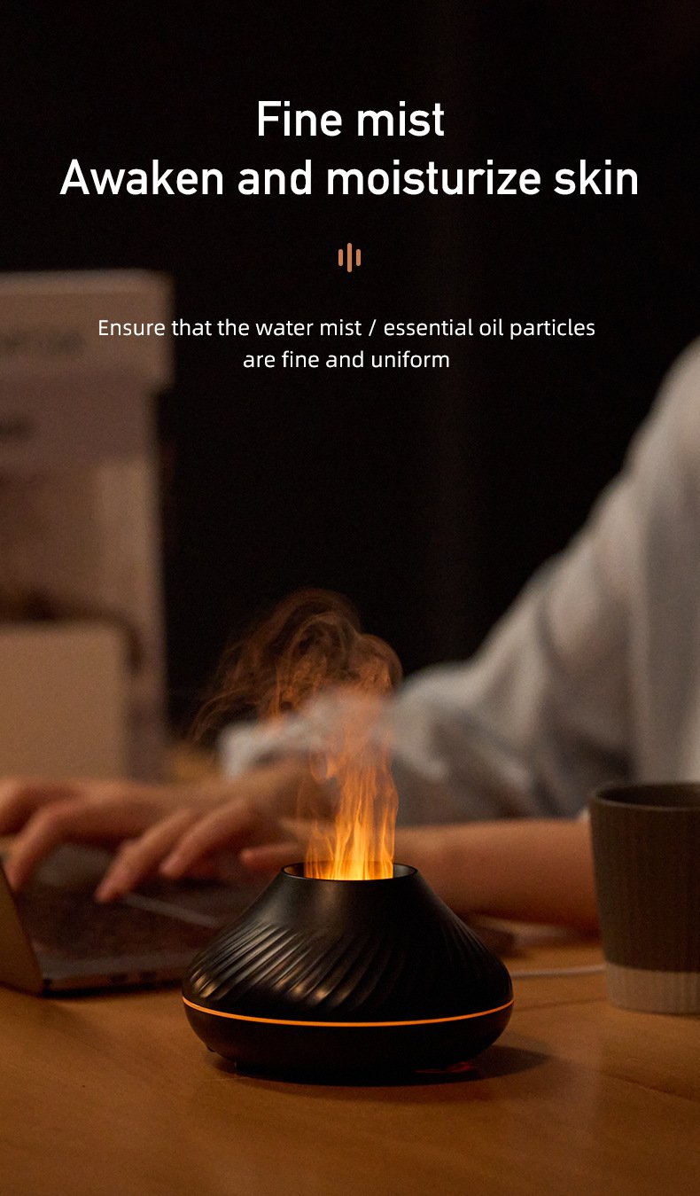 Smoke Effect Aroma Diffuser – Black 130ml - Image 7