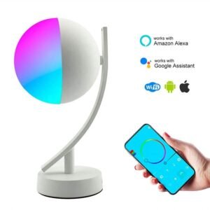 WiFi Smart Desk Lamp RGB+Warm and Cool White