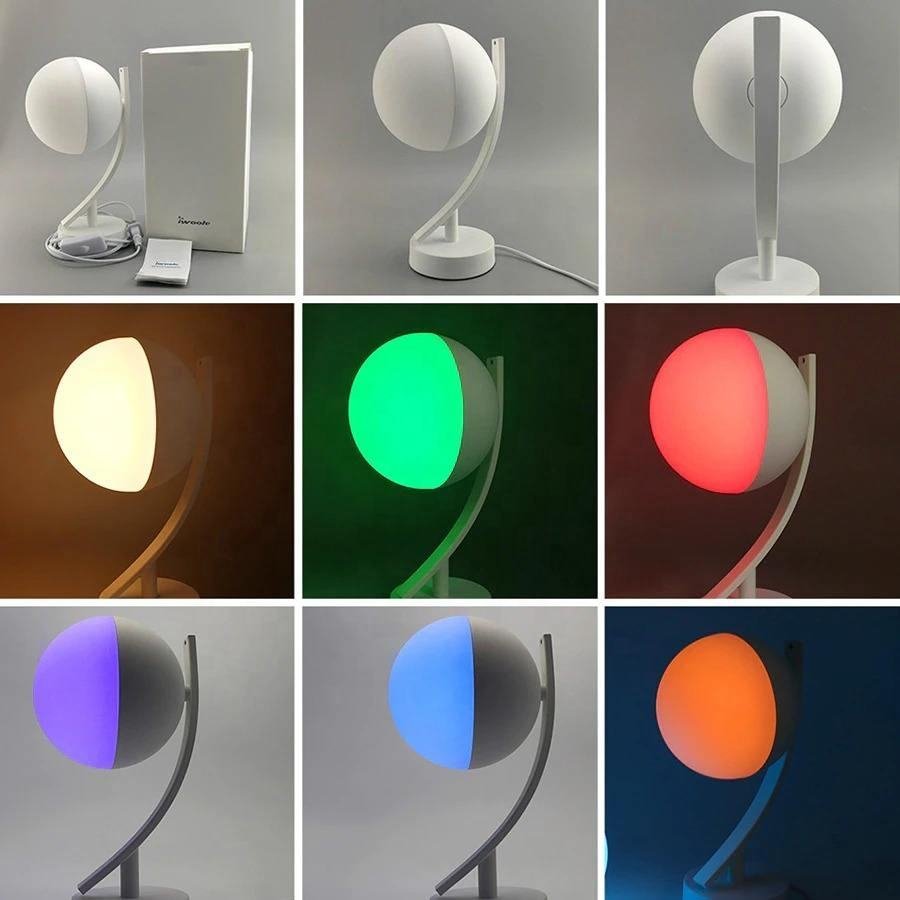 WiFi Smart Desk Lamp RGB+Warm and Cool White - Image 5