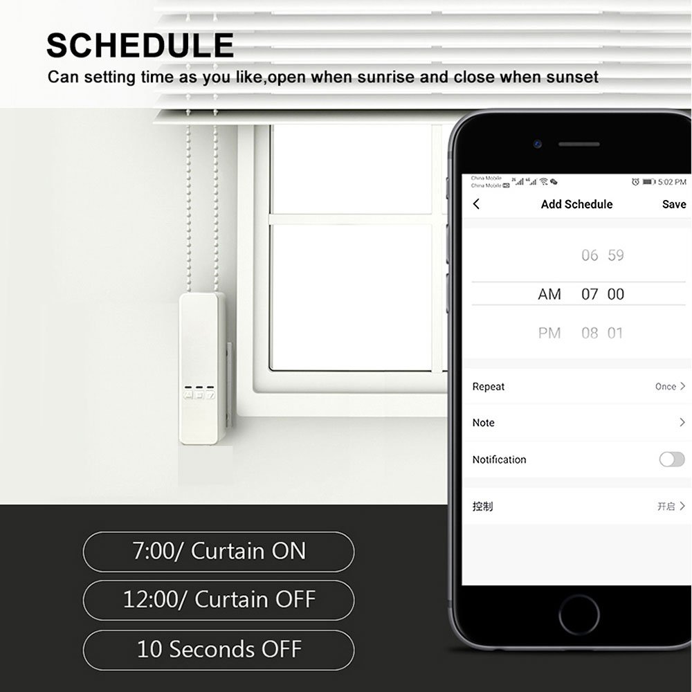 MCMP 0243 Tuya WiFi Roller Curtain Motor 11