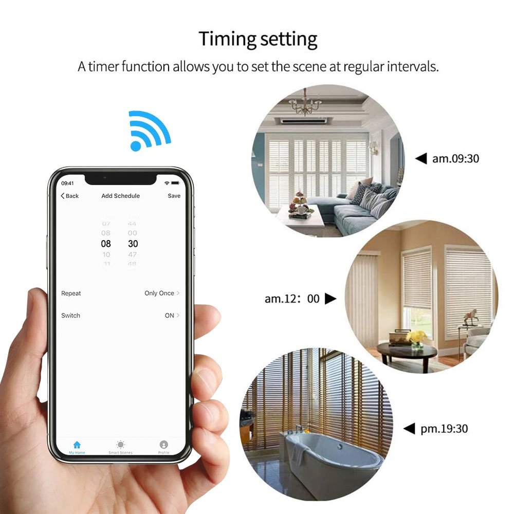 MCMP 0243 Tuya WiFi Roller Curtain Motor 12