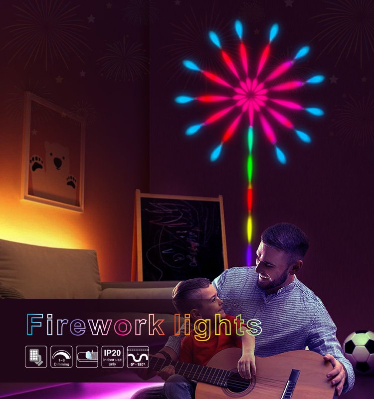 MCMP 0254 Tuya Wifi Smart Firework Effect Led Strip 5