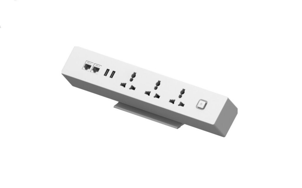 MCMP 0259 Clamp On Power Extension with USB and Cat 6