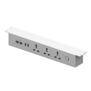 Hanging Under Mount Power Extension - White