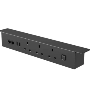 Hanging Under Mount Power Extension - Black