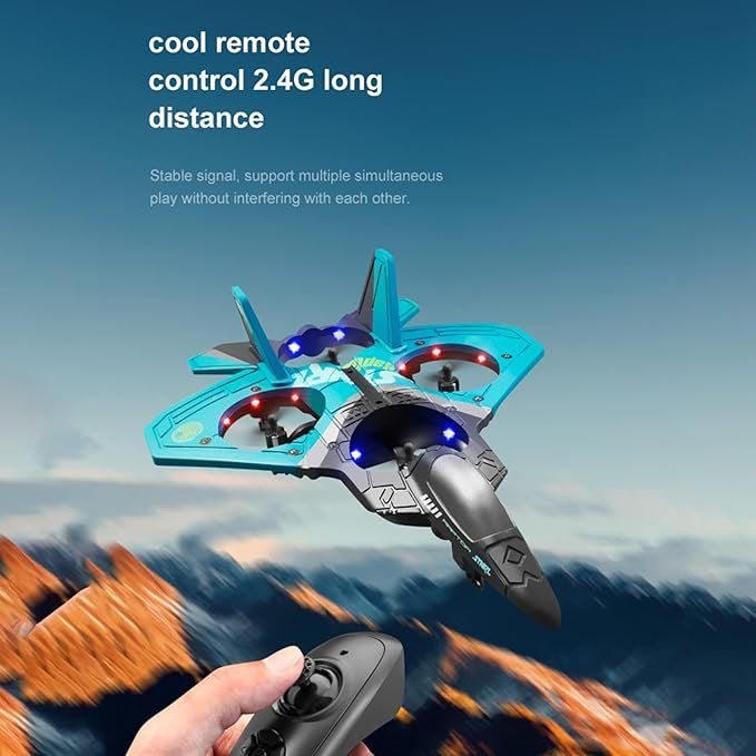 MCMP 0274 RC Hover Plane with 2 batteries auto hover heavy duty 2