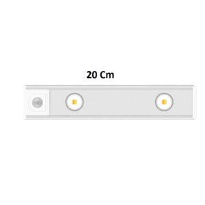 20cm hill effect rechargeable cabinet light