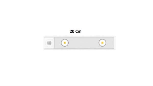 20cm hill effect rechargeable cabinet light