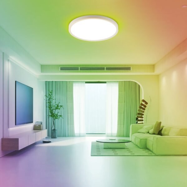 Tuya WiFi Ceiling Light CWW+RGB Backlight - Image 4