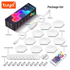 MCMP 0278 Tuya WiFi Smart Hexagone light kit 10 pieces