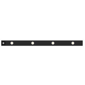 MCMP 0290 1 60cm Rechageable Black Magnetic Light Strip Hill Effect with Warm Cool Daylight Dimmable