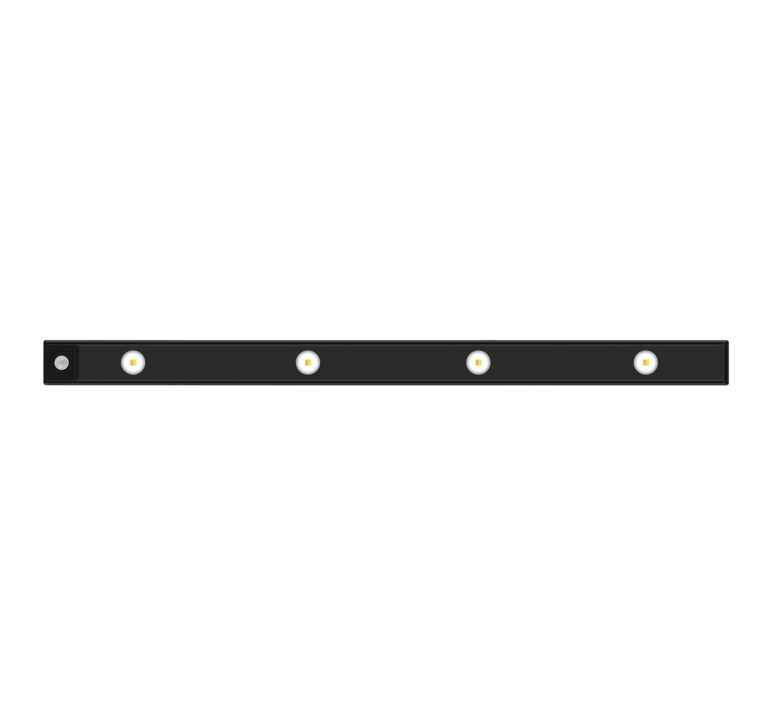 MCMP 0290 1 60cm Rechageable Black Magnetic Light Strip Hill Effect with Warm Cool Daylight Dimmable