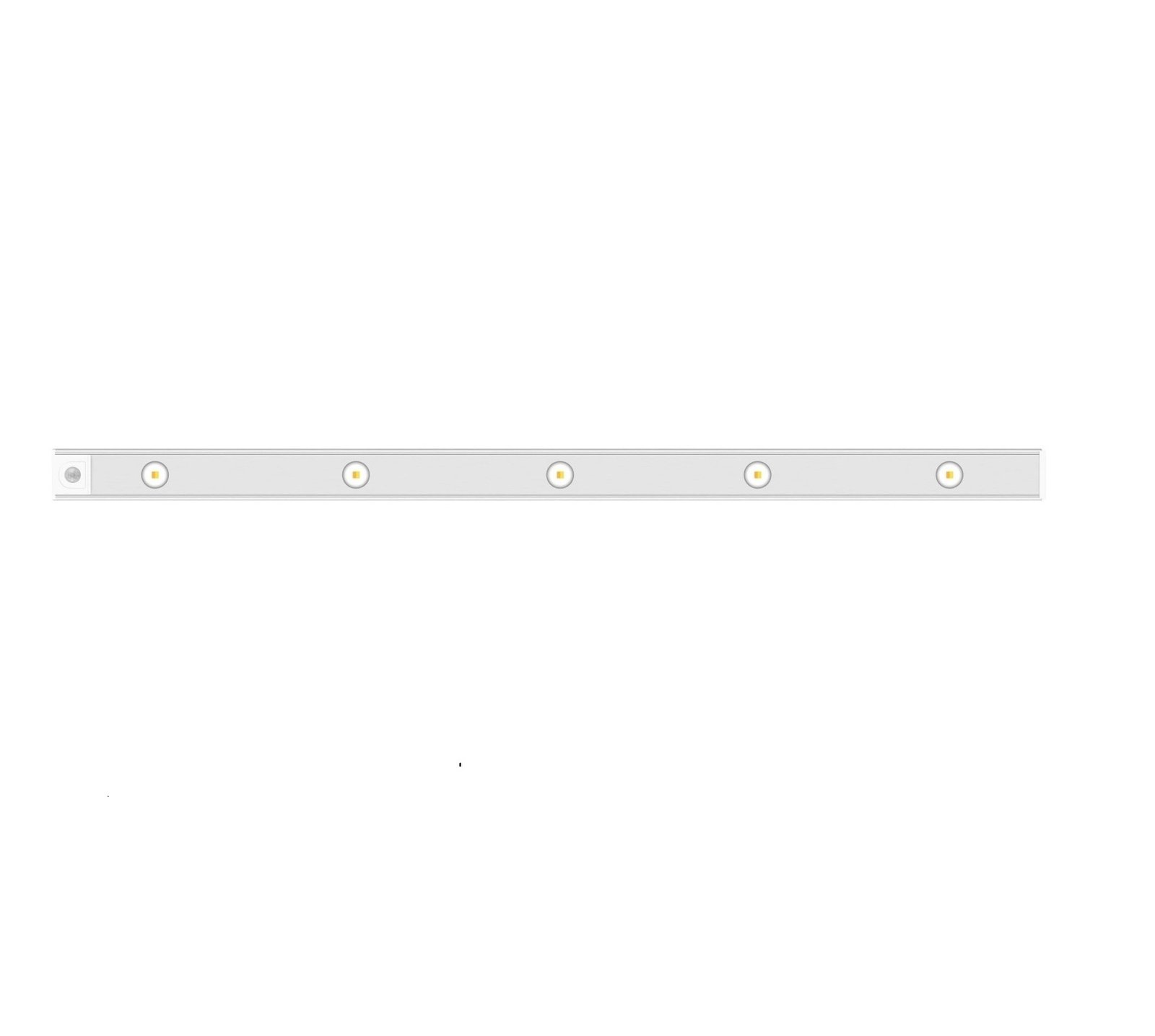 MCMP 0291 80cm Rechageable Silver Magnetic Light Strip Hill Effect with Warm Cool Daylight Dimmable 1 1