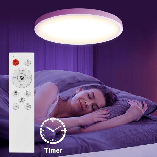 tuya wifi smart downlight with remote control