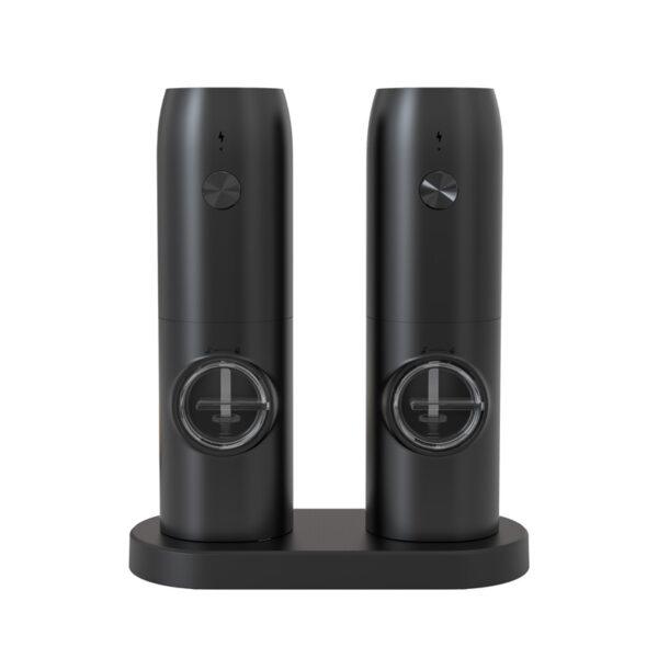 Twin rechargeable Salt and Pepper grinder by MCMP IMPORTS Malta