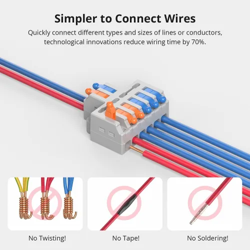 Sonoff Quick Wire Connectors 54pc Kit - Image 5