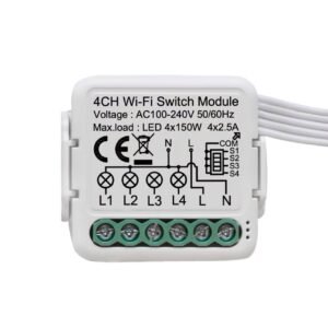 MCMP 0311 4 channel wifi smart module for conventional switches 