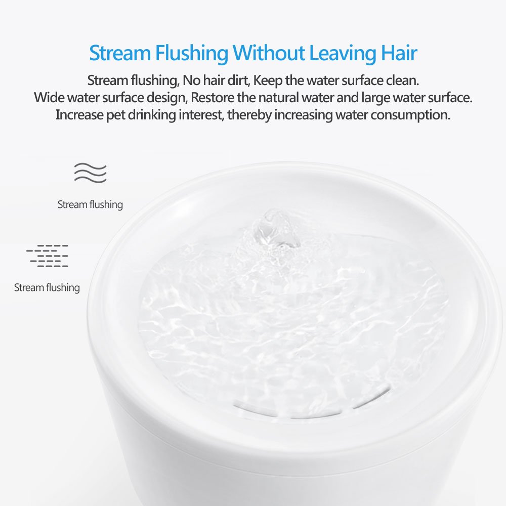 MCMP 0314 Tuya WiFi Smart Pet water Fountain with UV Sterilization and Filter 3