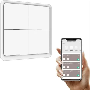 MCMP 0332 Tuya 4 button stick on Zigbee Scene Controller