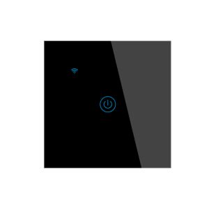 Smart Switch 1 Gang – B Series-Touch -  Black