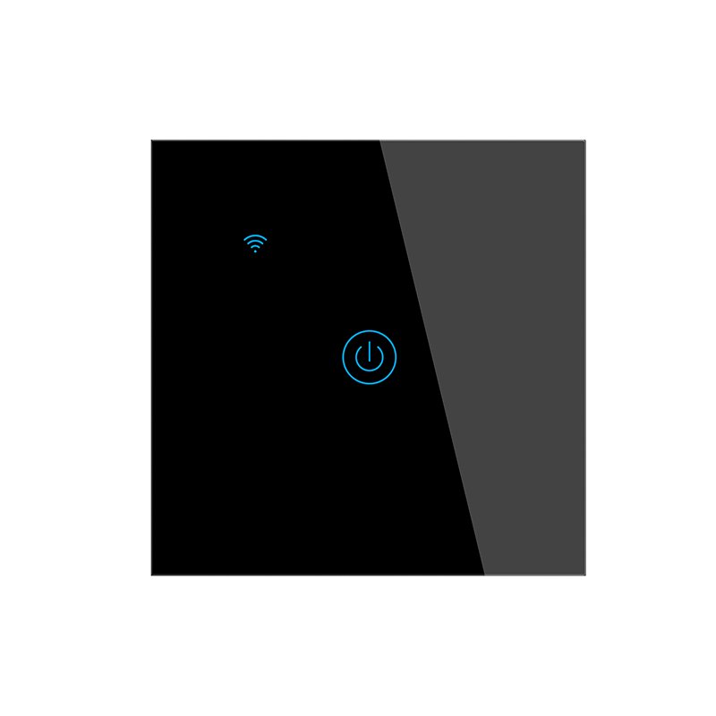 Smart Switch 1 Gang – B Series-Touch -  Black