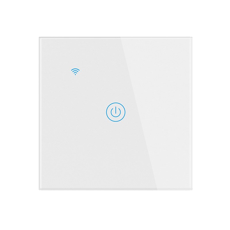 Smart Switch 1 Gang – B Series-Touch-White