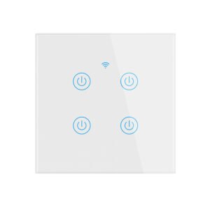 MCMP 0369 WiFi Smart Switch 4 gang black b series