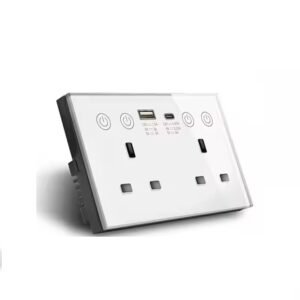 MCMP 0372 Tuya Smart Twin UK Socket with usb white 