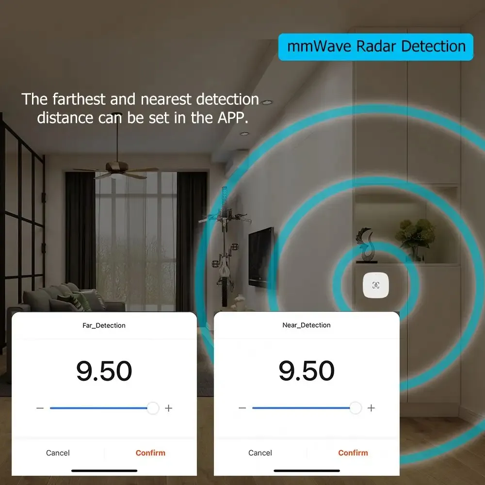 Tuya WiFi Wall-Mount Human Presence sensor - Image 2
