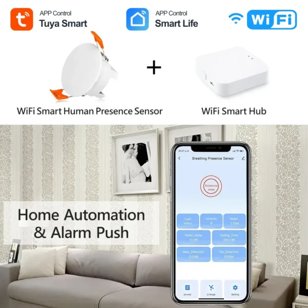 Tuya WiFi In-Ceiling Human Presence Sensor - Image 5