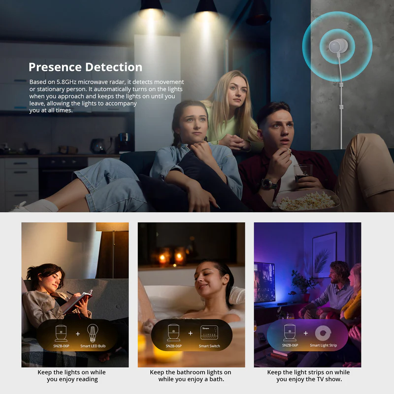 Sonoff SNZB-06P Human Presence Sensor - Image 4