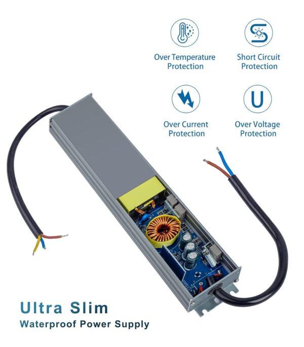 Dusktec 12V 100W IP67 Outdoor Power Supply - Image 4