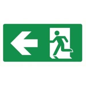 MCMP 0381 3 Right exit pictogram for emergency exit sign