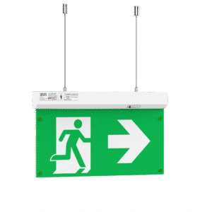 LED Emergency Exit Sign with Battery Backup