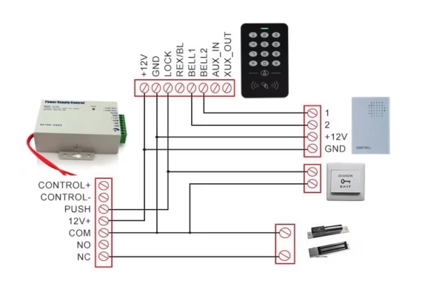 12V Electronic Doorbell Access Control Device - Image 5