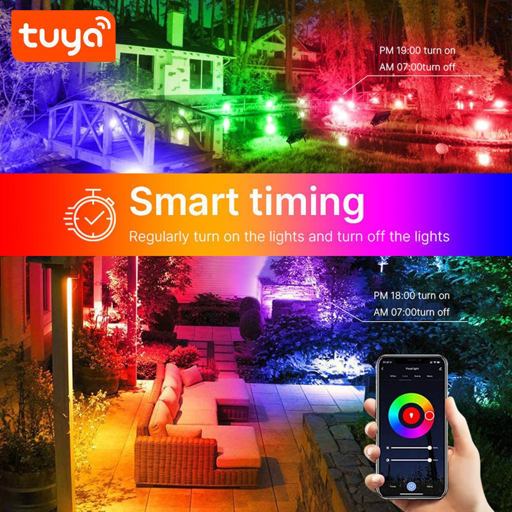 WiFi Smart Floodlight 100W - RGBCCT - Image 3