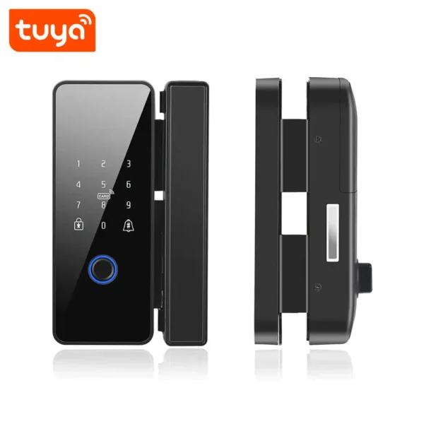 Smart Lock For Frameless Swivel Glass Door