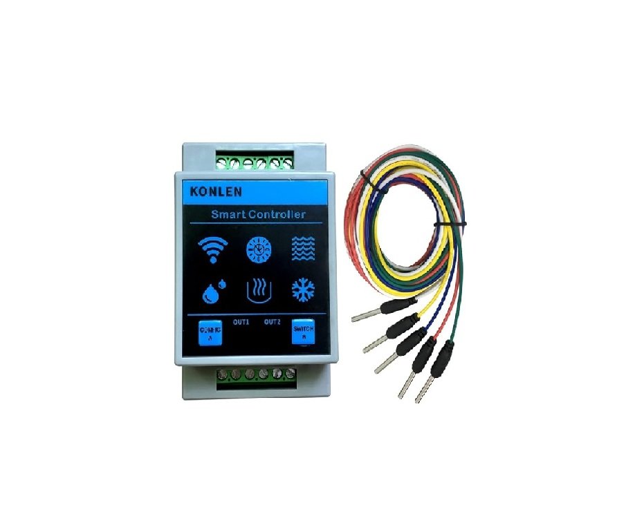 MCMP 0401 Tuya WiFi Smart water level sensor detector and pump controller 5