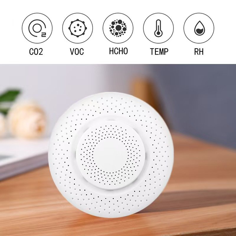 Tuya Smart CO2/VOC/HCHO/Temp/Humidity Sensor - Image 3
