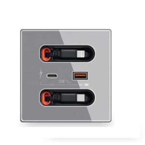 In Wall USB A,C, Lighting Quick Charger G