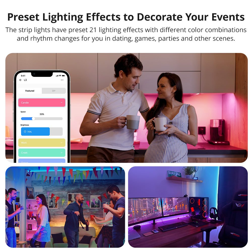 SONOFF L3 RGB Smart LED Strip Lights 5M - Image 10