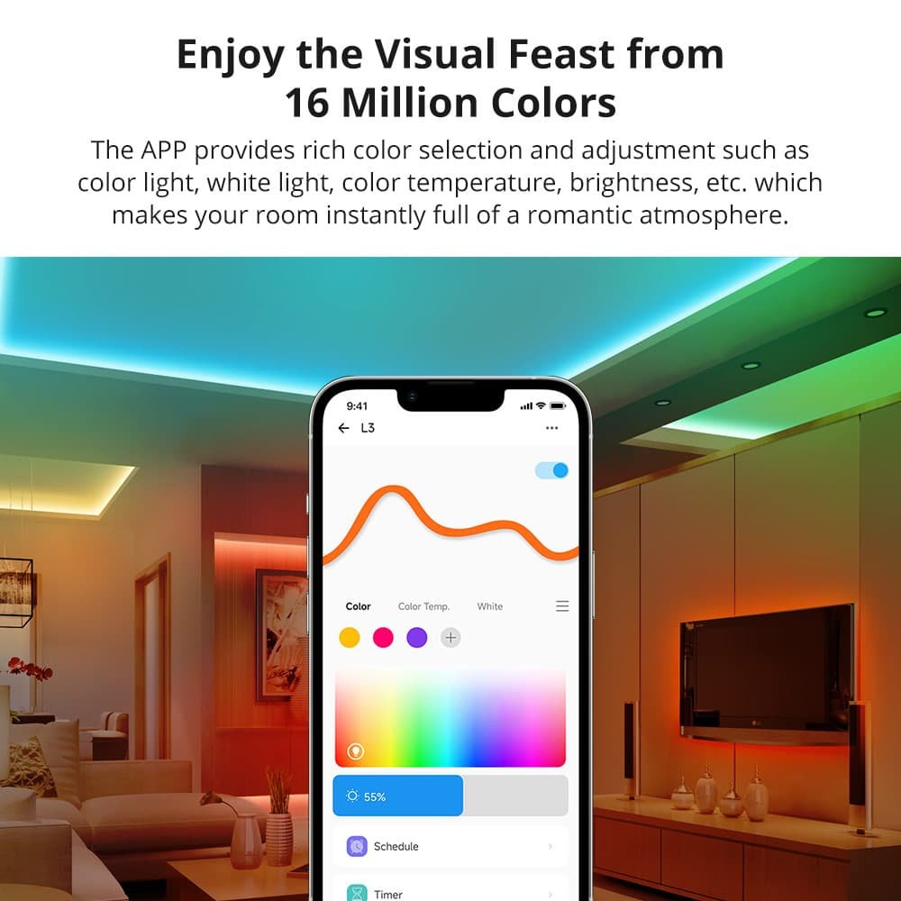 SONOFF L3 RGB Smart LED Strip Lights 5M - Image 2