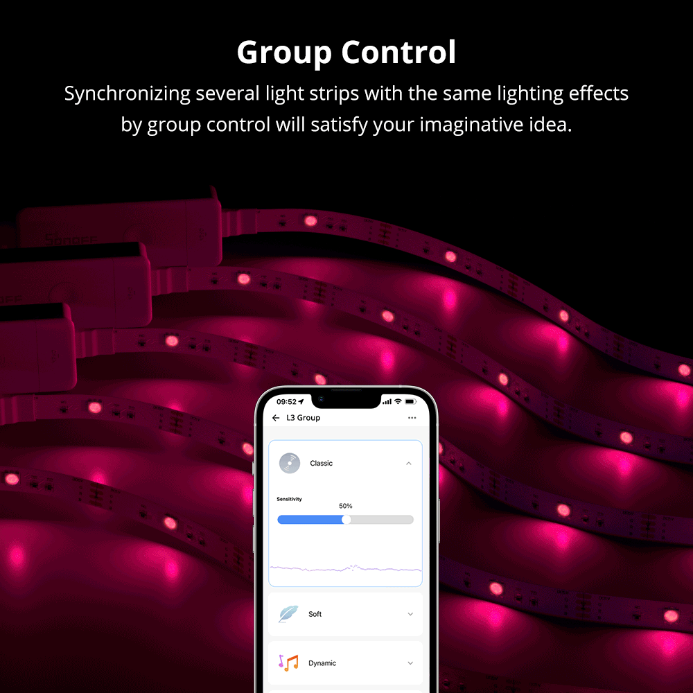 SONOFF L3 RGB Smart LED Strip Lights 5M - Image 5