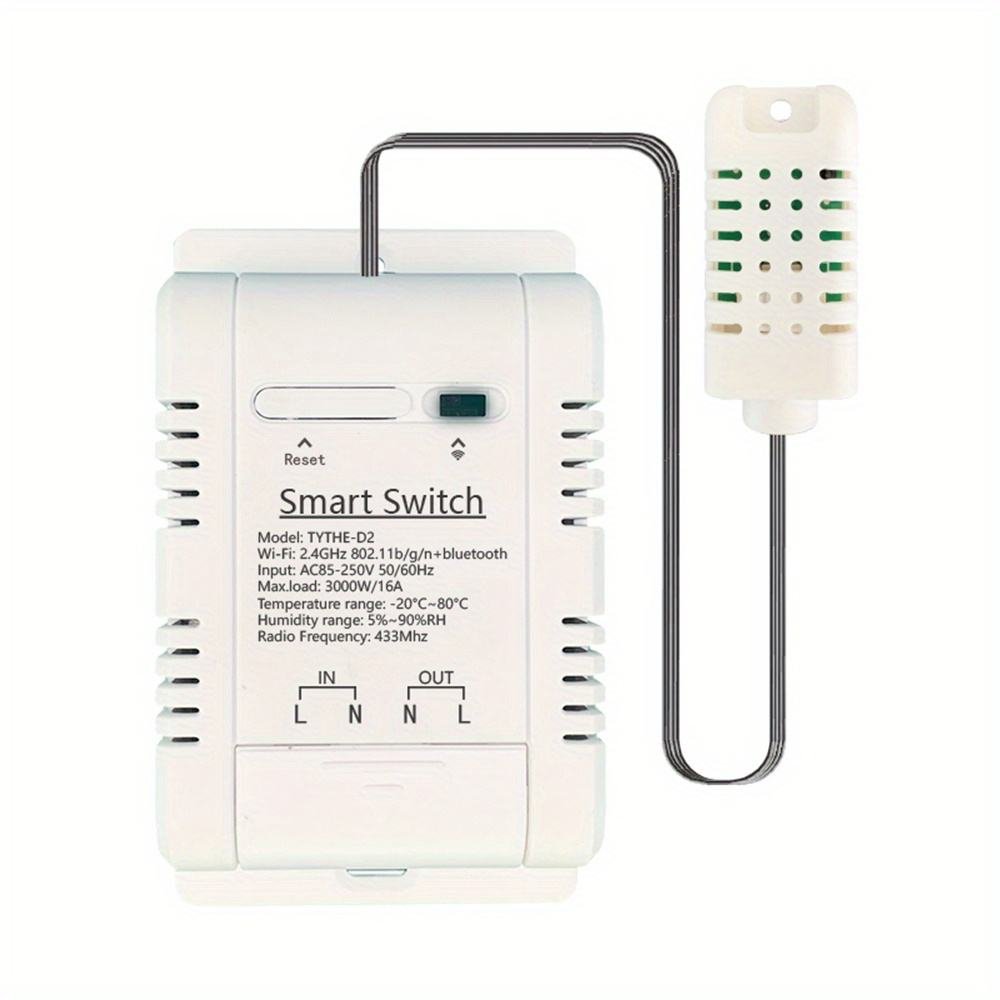 WiFi Smart 16A Relay w Temp & Humidity Sensor