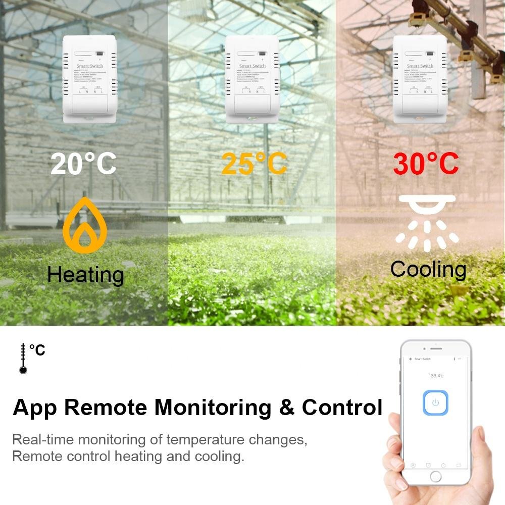 WiFi Smart 16A Relay With Temp  Sensor - Image 6