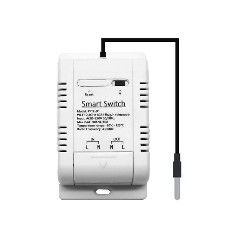 WiFi Smart 16A Relay With Temp  Sensor