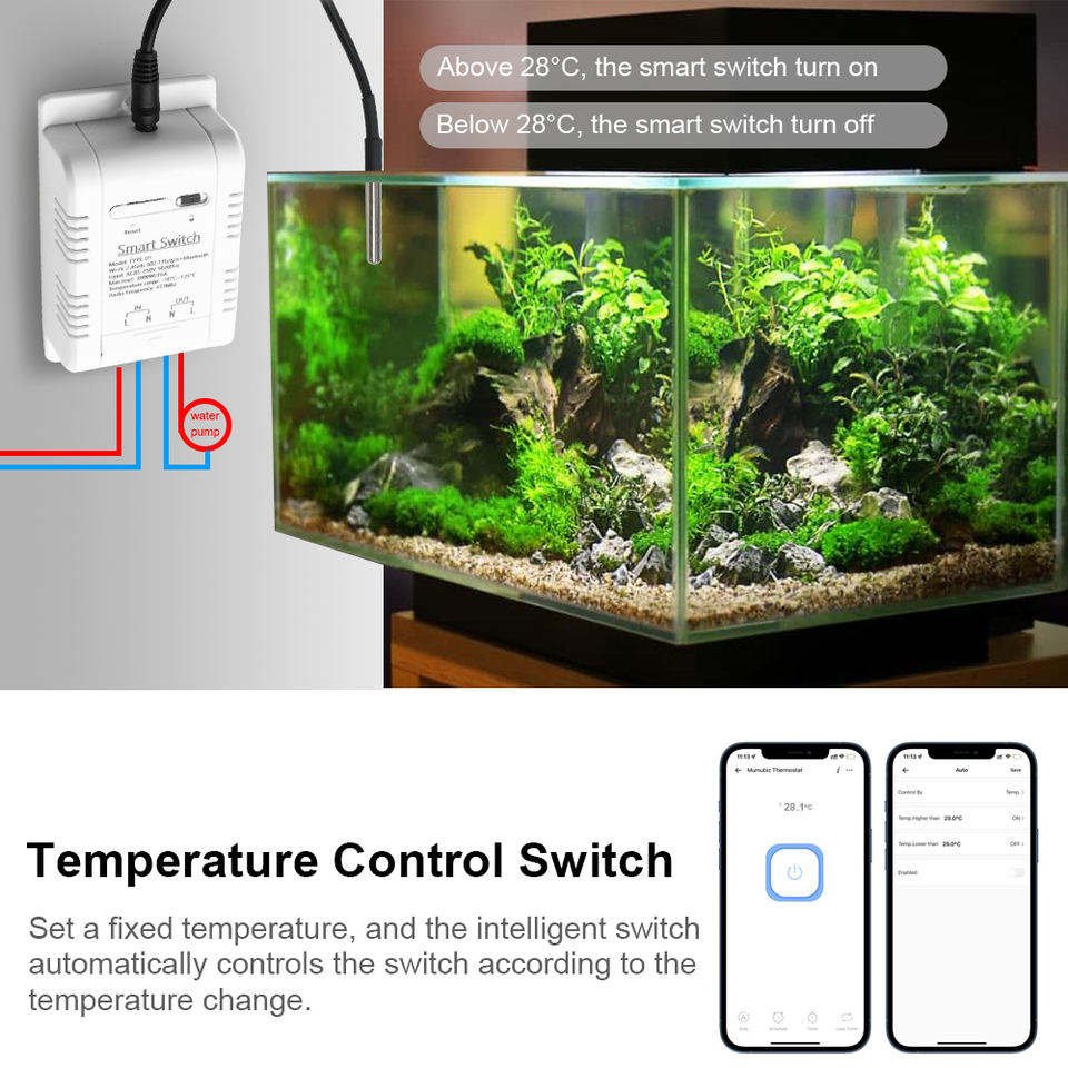 WiFi Smart 16A Relay With Temp  Sensor - Image 2