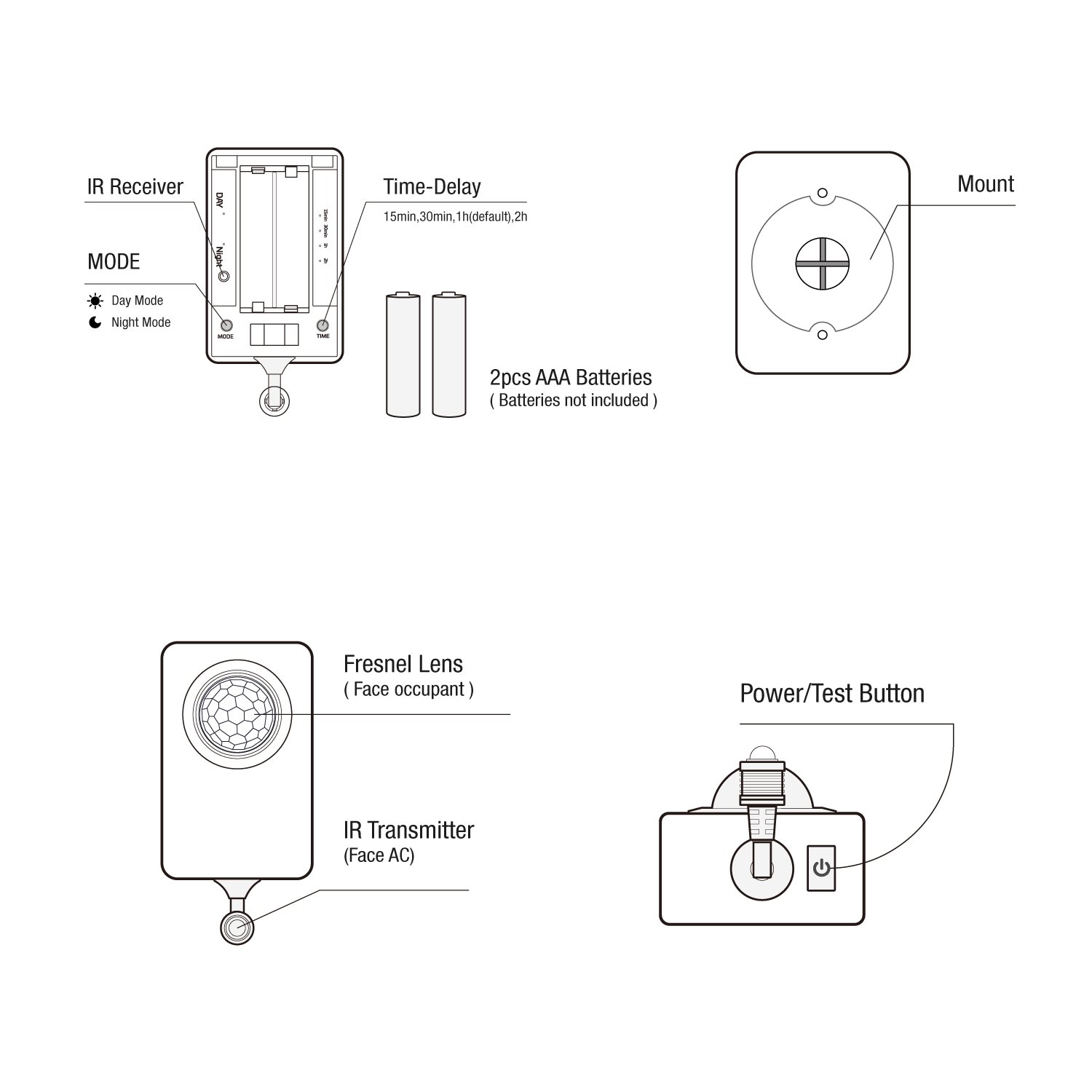 MCMP 0434 Air conditioner motion sensor controller 3